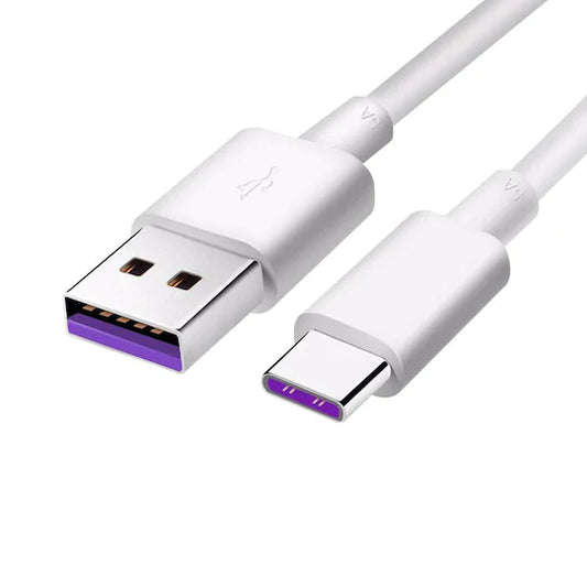 USB-kabel, USB 3.1 C-han / USB 2.0 A-han, Hvit