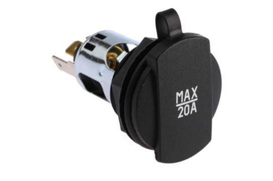 Kontakt for sigaretttenner 12/24v maks 20A