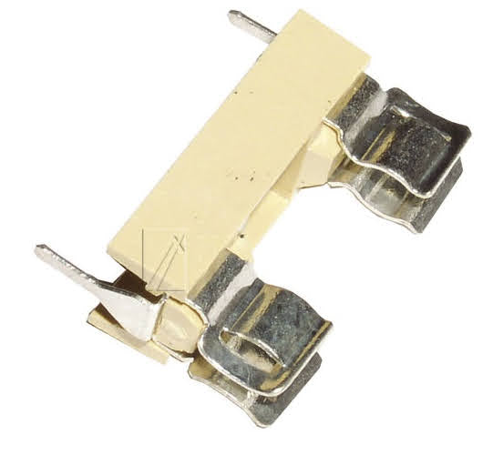 Sikringsholder for printmontering, 5x20mm