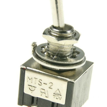NETTBRYTER 2-POL 3A 250VAC PÅ-PÅ MS-500-F