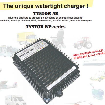WP1220 NETTLADER, 12v, 20A, TYSTOR