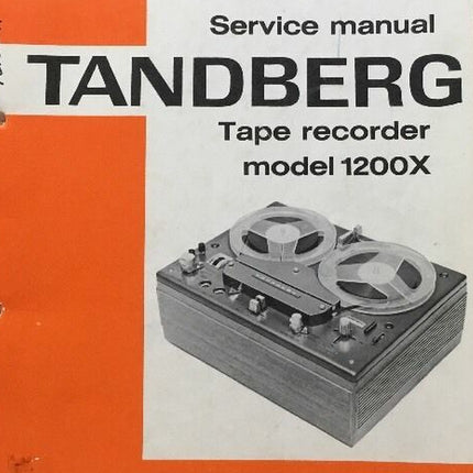 Service manual for 1200x PDF English