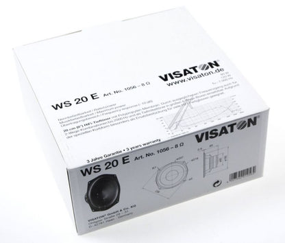 D207mm 8" HØYTTALER  8 OHM VISATON WS20E, 1056