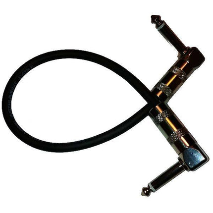 Kabel 2x MONO JACK 0,3m Vinkeljack