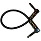 Kabel 2x MONO JACK 0,3m  Vinkeljack