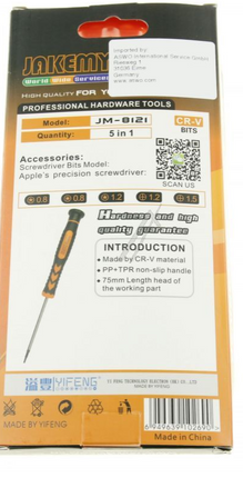 Skrujernsett JAKEMY JM8121