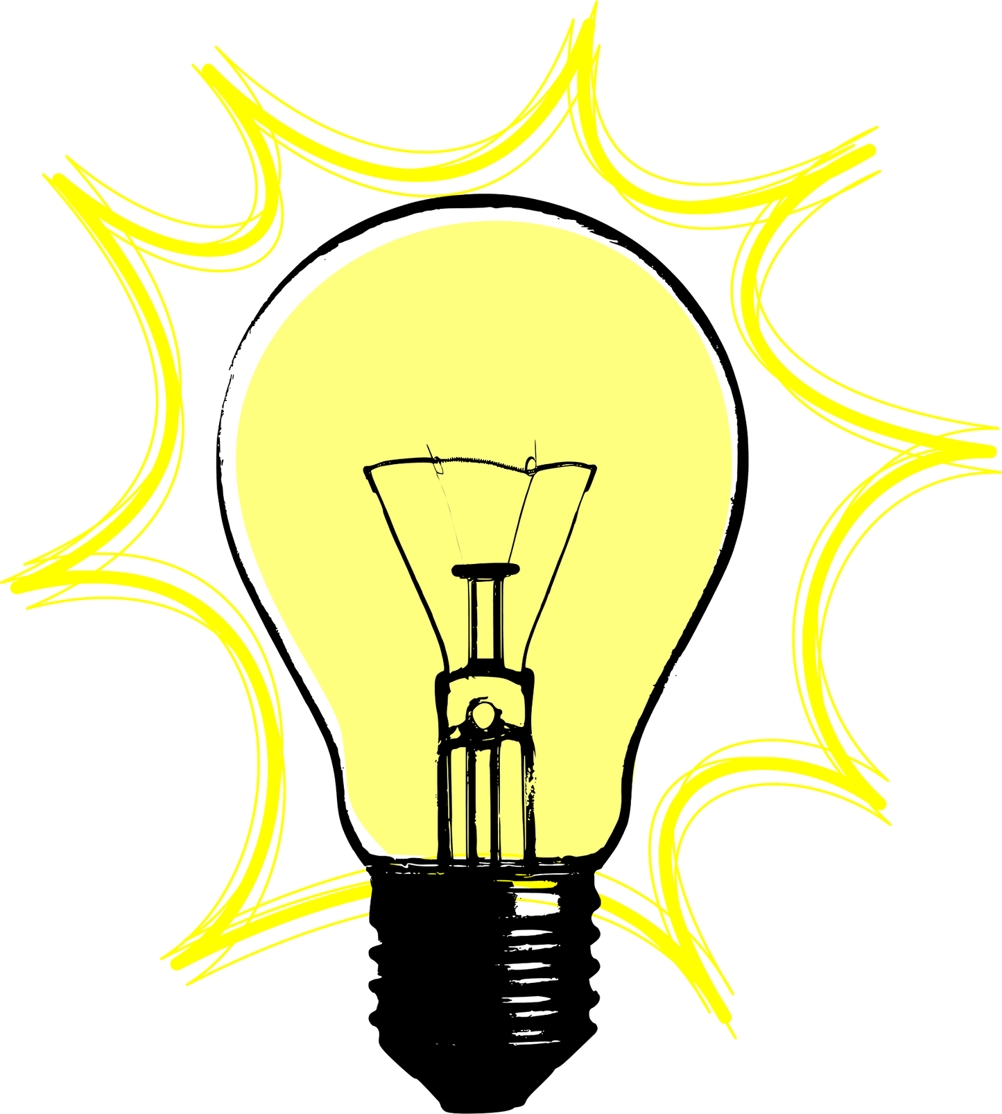 Skiftet lampe