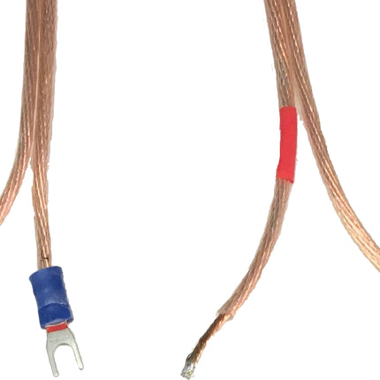 Speaker cable 3m spade connectors and solder ends