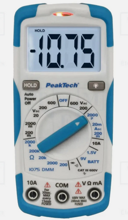 Multimeter P1075 PeakTech