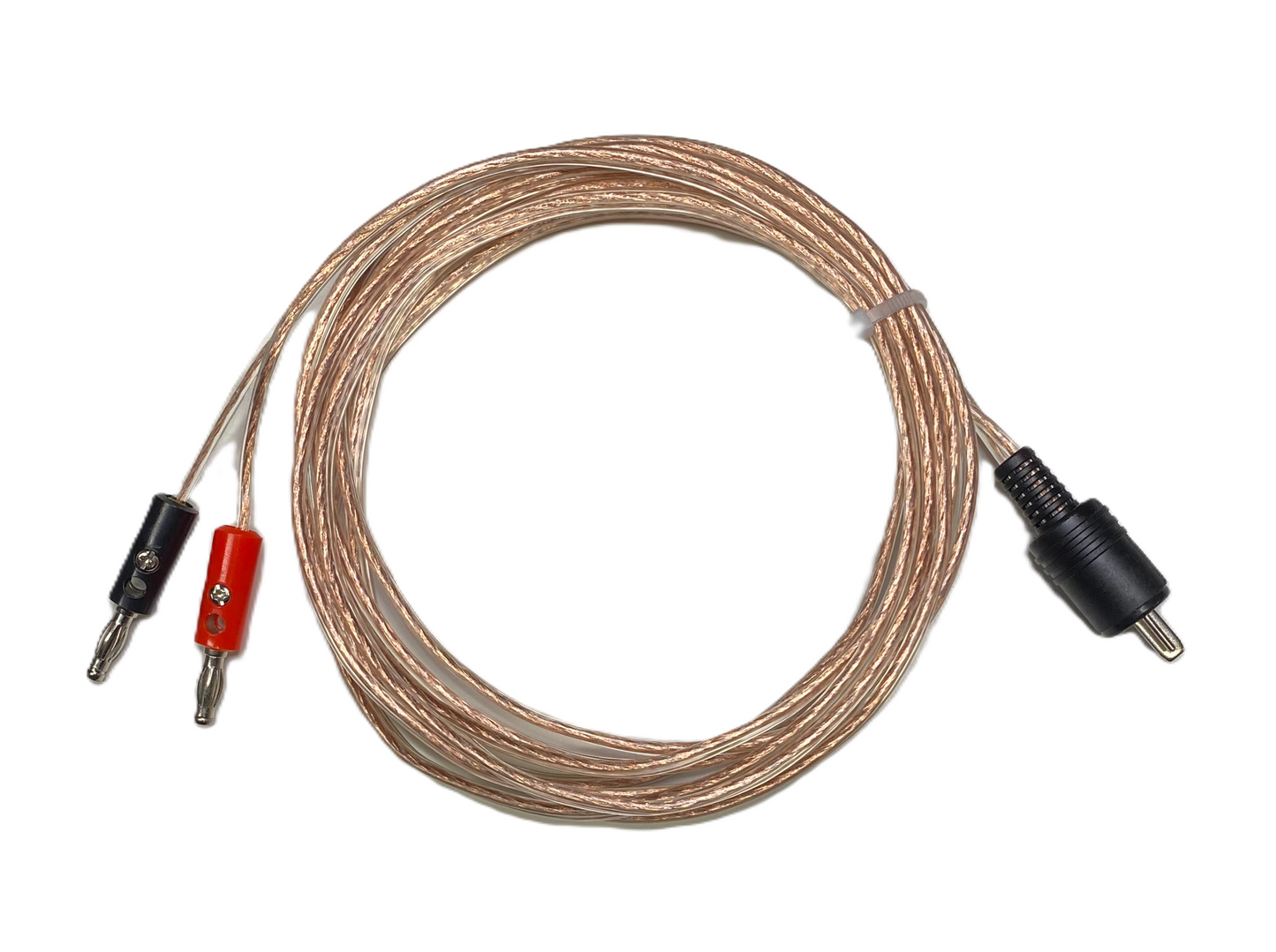 Høyttalerkabel 3m plugg og bananplugger 1.5mm2