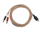 Høyttalerkabel 3m plugg og bananplugger 1.5mm2