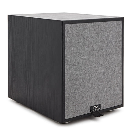 AVCOM 8" Active Subwoofer, Black