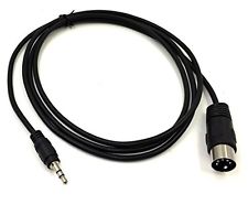 Kabel 5-Pin DIN til minijack 0,75m